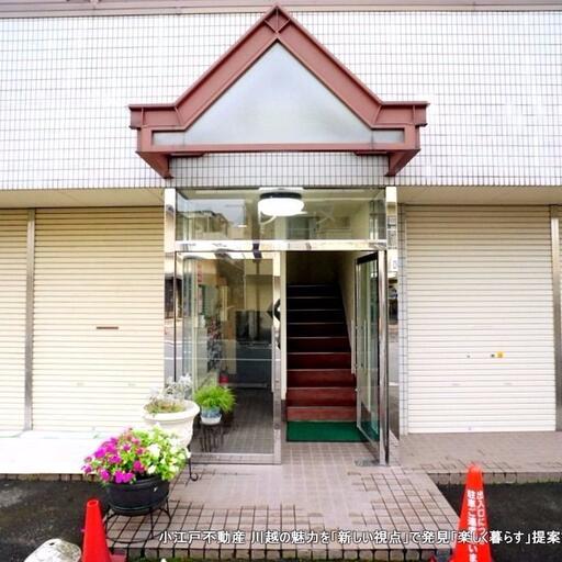 エントランス ポストが屋内なのがGOOD!